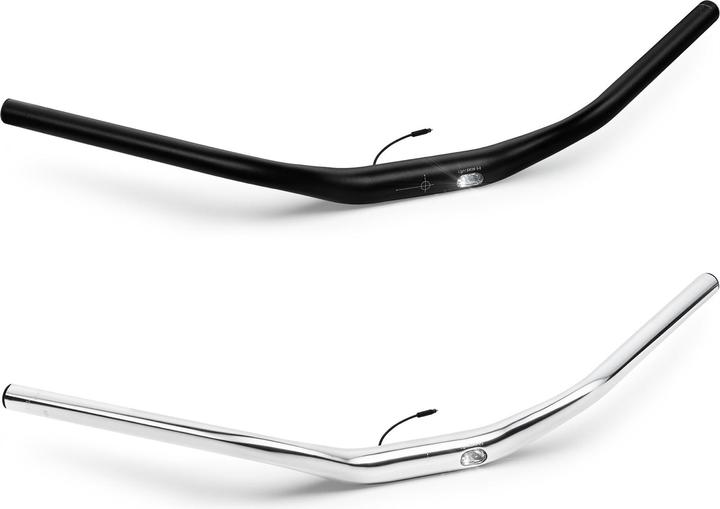 Actual product image Light Skin LightSKIN - Dynamo LED handlebar CITY, 31.8mm (silver) (31.80 mm)
