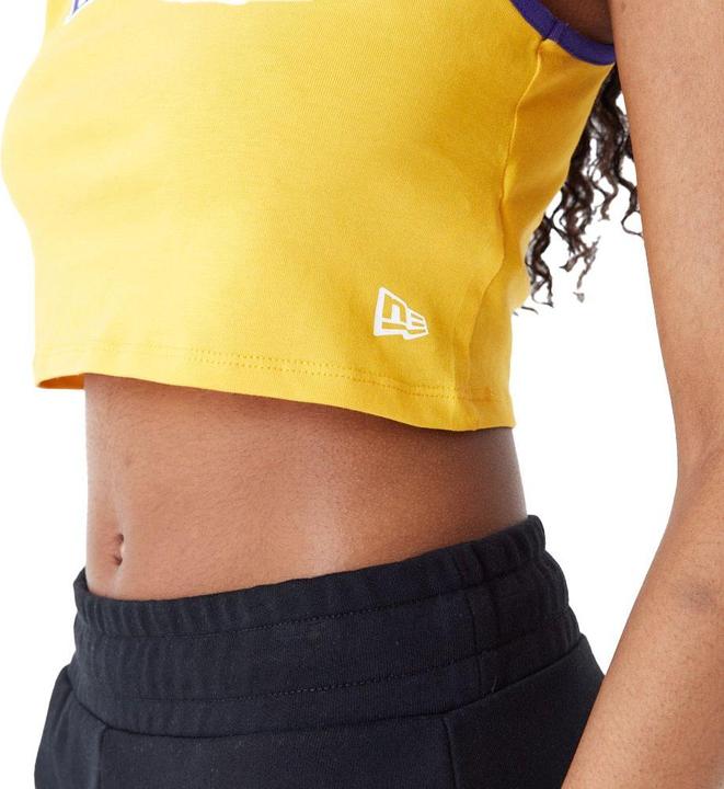 Actual product image New Era Ladies Crop Tank Top Los Angeles Lakers - M (M)