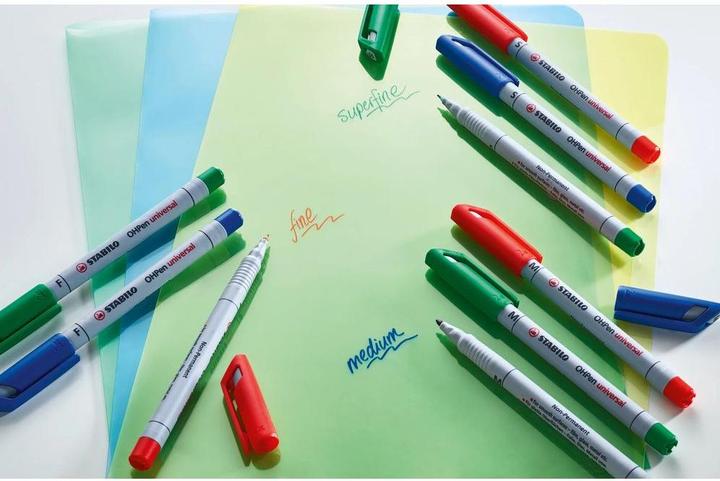 Produktbild STABILO OHPen universal Folienstift wasserlöslich (Schwarz, 1 mm, 1 x)