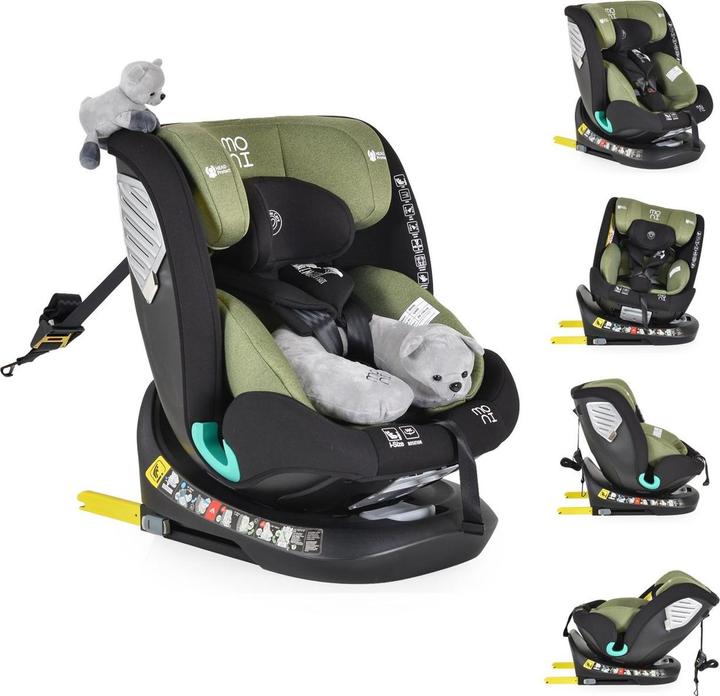 Actual product image Moni Siège enfant i-Size Serengeti (Booster seat, ECE R129/i-Size Standard)