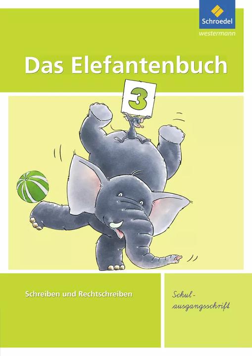 Produktbild Das Elefantenbuch 3. Arbeitsheft. Schulausgangsschrift (Deutsch, Heidrun Müller, Karin Hollstein, Christiane Müller, Jens Hinnrichs, 2010)