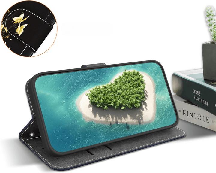 Image du produit Cover-Discount Xiaomi 14T Pro - Housse de transport avec motif de fleurs (Xiaomi 14T Pro)