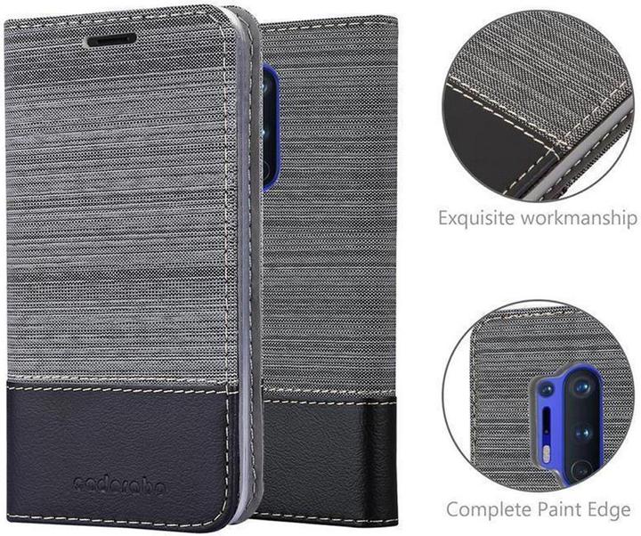 Produktbild Cadorabo Book Jeans Optik Cover (OnePlus 8 Pro)