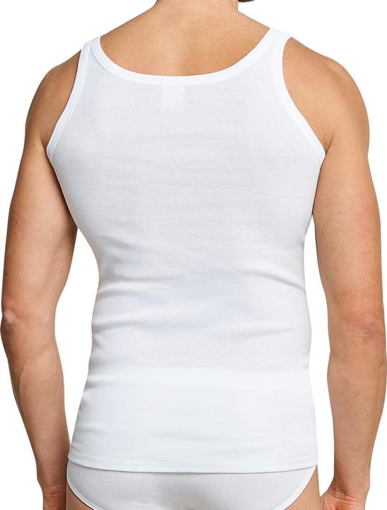 Image du produit Schiesser Lot de 4 maillots de corps à fines côtes Cotton Essentials (L)