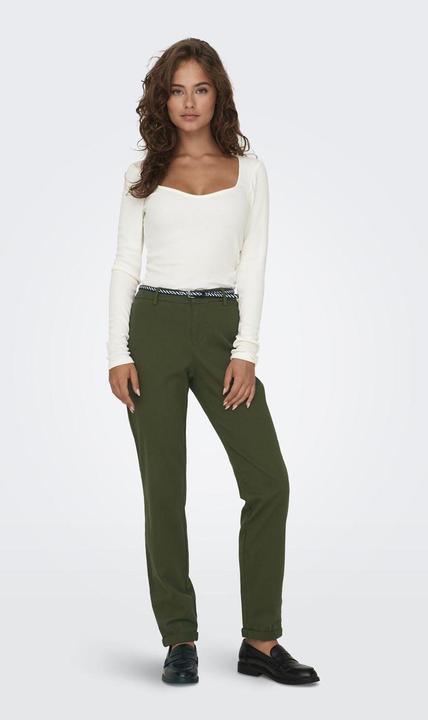 Produktbild Only Slim Fit Mittlere Taille Chino Hose Chino Hose (W36/L34)