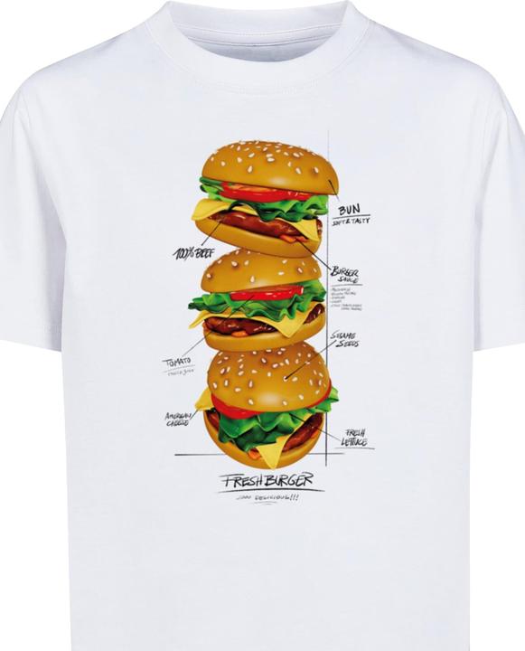 Immagine prodotto Mister Tee Maglietta Triple Burger per bambini - 161671 (146, 152)