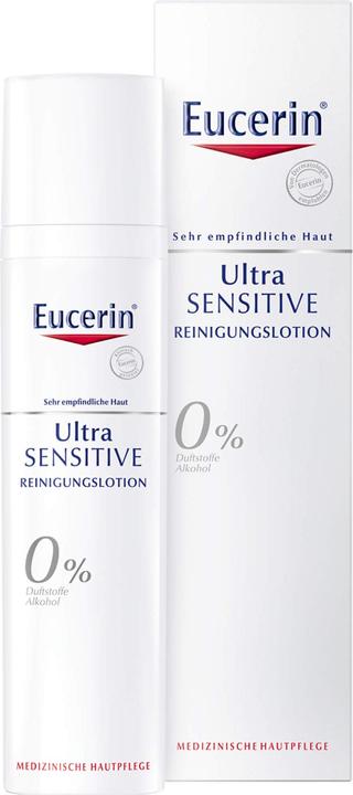 Actual product image Eucerin UltraSENSITIVE Cleansing Lotion (Cleansing lotion, 100 ml)