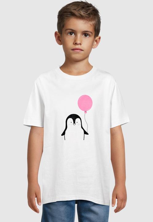 Actual product image Merchcode Kids Penguin - Basic T-Shirt - 185155 (110)