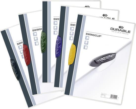 Produktbild Durable Klemmmappe Swingclip, DIN A4, PP, mit Clip (A4, 25 x)
