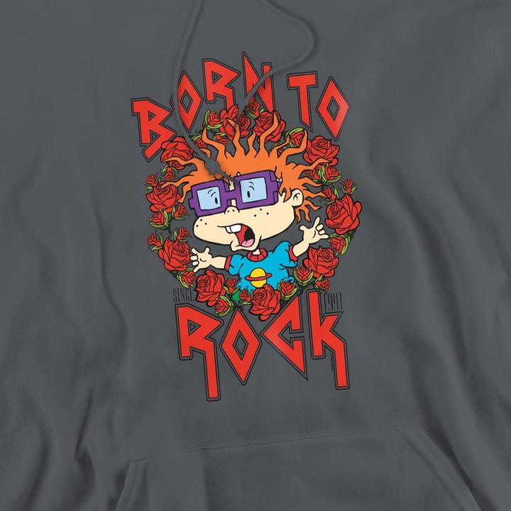 Immagine prodotto Rugrats Chucky Was Born To Rock Felpa con Cappuccio Uomo (XL)