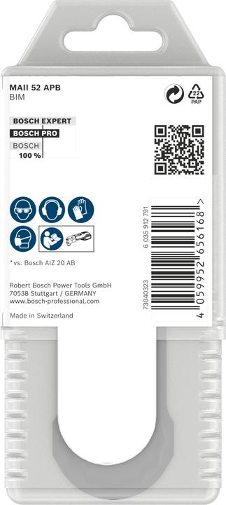 Produktbild Bosch Professional Zubehör PRO MAII 52 APB Blatt für Multifunktionswerkzeuge, 52 x 75 mm