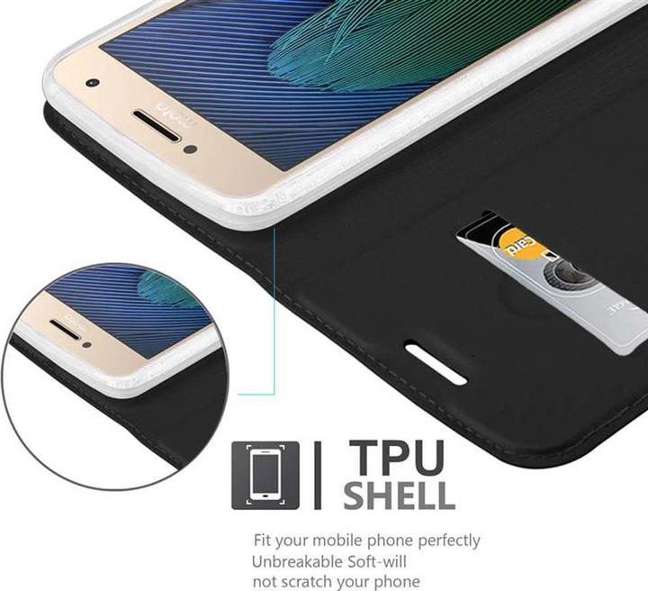 Immagine prodotto Cadorabo Copertina in stile libro di classe (Motorola Moto G5 Plus)