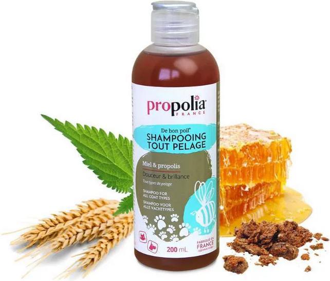 Produktbild Propolia Cats & Dogs All Type Hair Shampoo Shampoo (Katze, Hund, 200 ml)