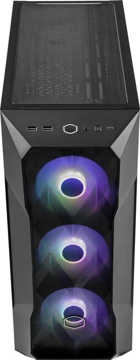 Actual product image Cooler Master Go CoolerMaster MasterBox TD500 ARGB V2 Black (Mini-ITX, ATX, SSI CEB)