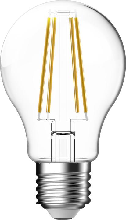 Actual product image Megaman LED Bulb 4W/827 840lm MM21153 A60 Filament E27 50000h EEK A (E27, 4 W, 840 lm, 1 x, A)