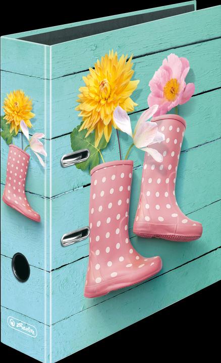 Produktbild Herlitz Ordner maX.file A4 8cm Gummistiefel (A4, 80 mm, 1 Stück)