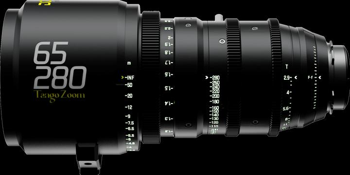 Actual product image Dzofilm Tango 65-280mm T2.9-4 for PL&EF Mount (S35) metric (w/o servo) (PL)