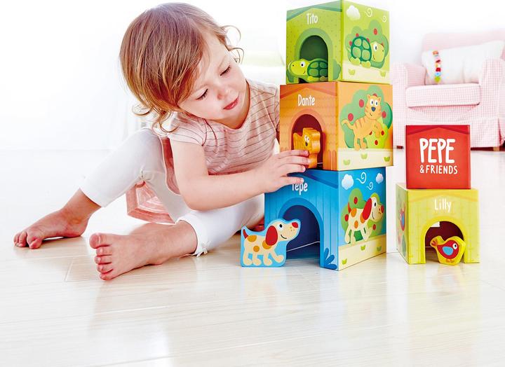 Immagine prodotto Hape Pepe & Friends torre di impilamento