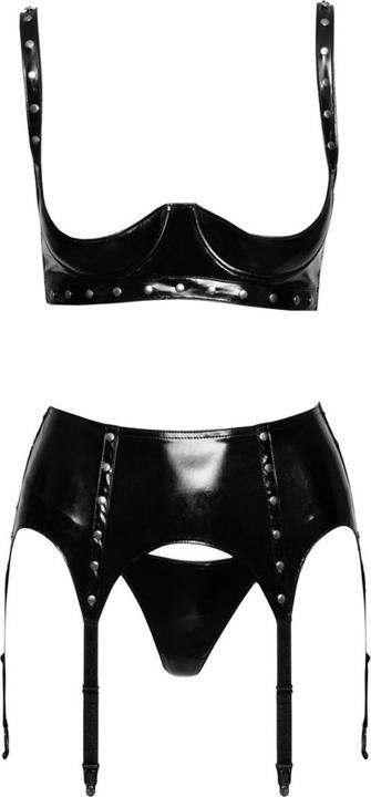 Image du produit Black Level Vinyl Shelf Bra Set M (M)