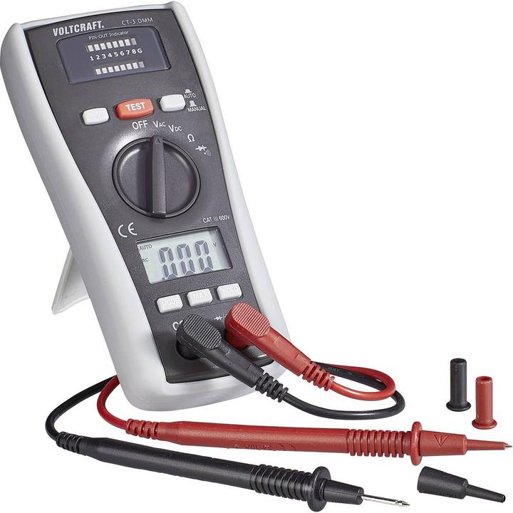 Immagine prodotto Voltcraft Multimetro con tester per cavi (CAT III 500V)