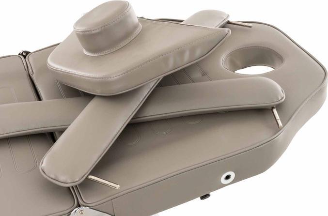 Actual product image Swisshandel24 Split hydraulic cosmetic couch V2, grey