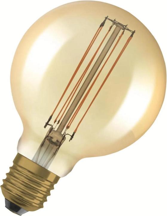 Osram Vintage 1906 Led Classic Slim Filament Globe (E27, 8.80 W, 806 lm, 1 x, F)