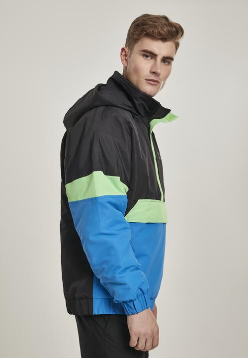 Immagine prodotto Urban Classics 3-Tone Neon Mix Pull Over Jacket (XS)