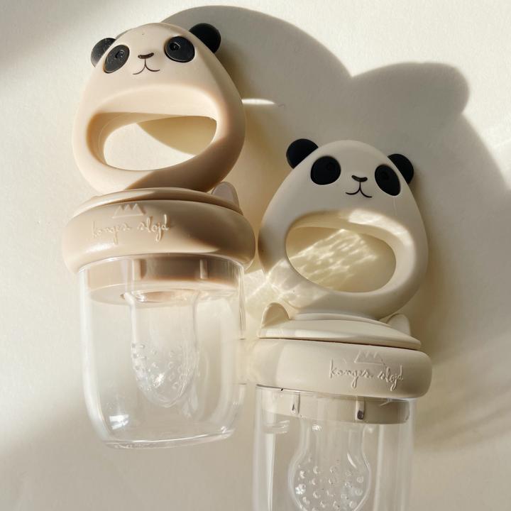 Produktbild Konges Slojd Fruchtschnuller 2er Set Panda (2 x)