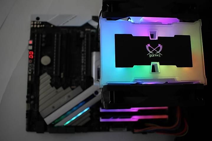 Actual product image Scythe CPU Cooler Mugen 5 ARGB PLUS (157 mm)