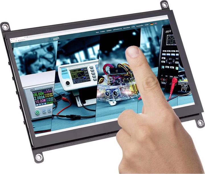 Actual product image Joy-it LCD display 1024 x 600 pixels (W x H x D) 165 x 13 x 124 mm