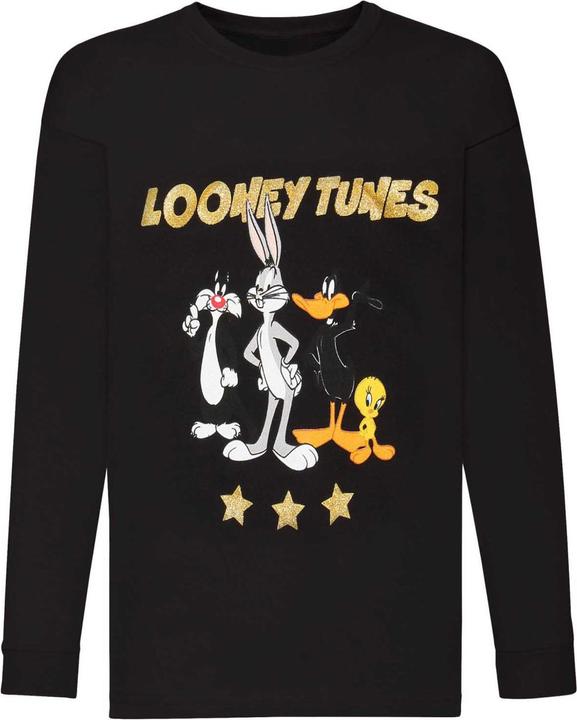 Looney Tunes Group Stars Kurzes Sweatshirt Mädchen (128)
