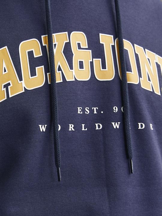 Actual product image Jack & Jones Jjecaleb Varsity Sweat Hood Noos (S)
