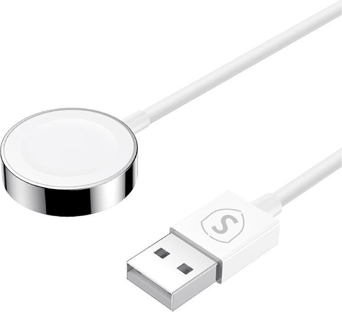 Actual product image SIGN Magnetic Charger for Apple Watch, 2.5W, 3A, 1.2m - White