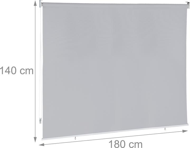 Actual product image Relaxdays Senkrechtmarkise (1.80 m)