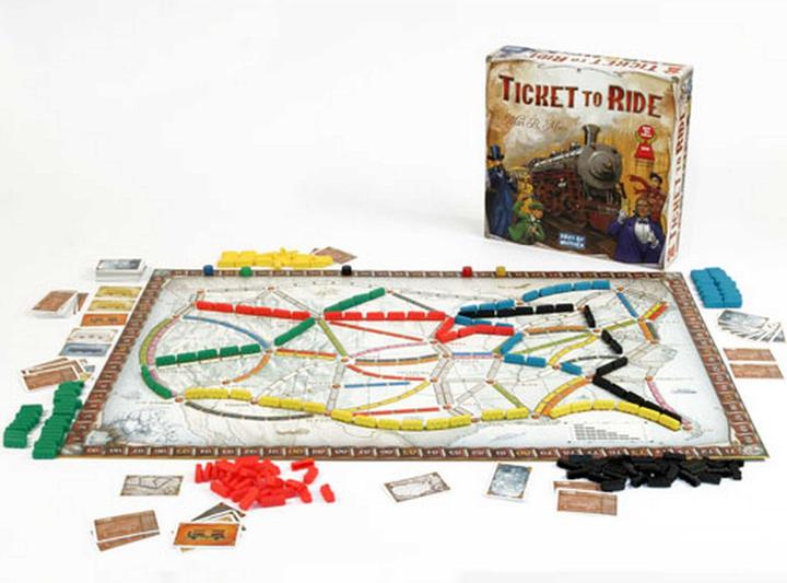 Actual product image Enigma Ticket to Ride - USA (Nordic) (DOW7201S) (English)