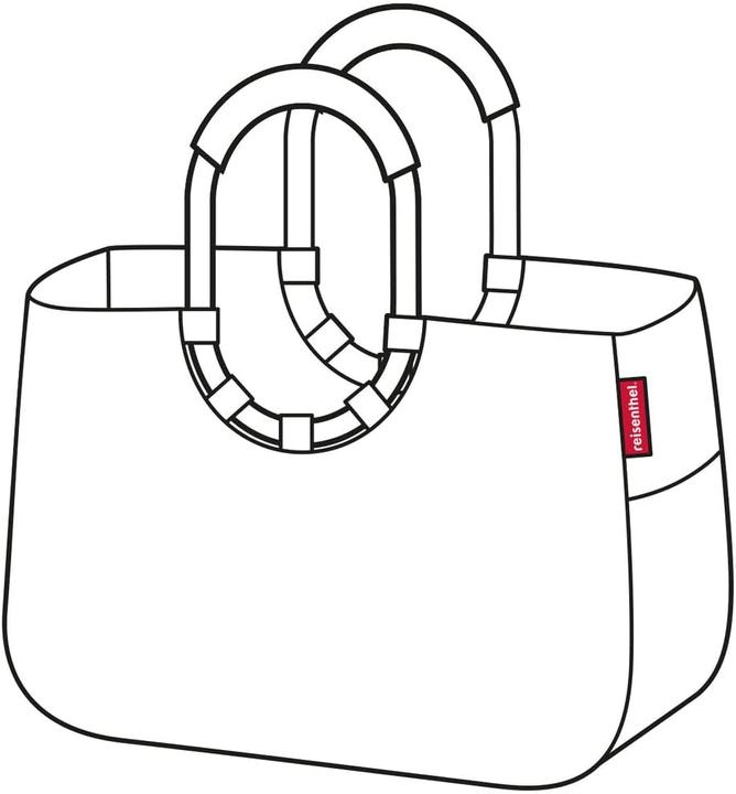 Image du produit reisenthel Panier d'achat Loopshopper L Rhombus noir