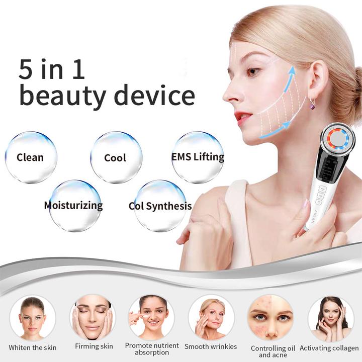 Actual product image Anlan EMS facial massager