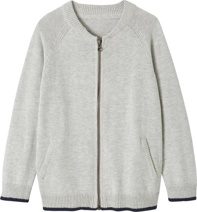 Vertbaudet Jungen Strickjacke im College-Look Oeko-Tex