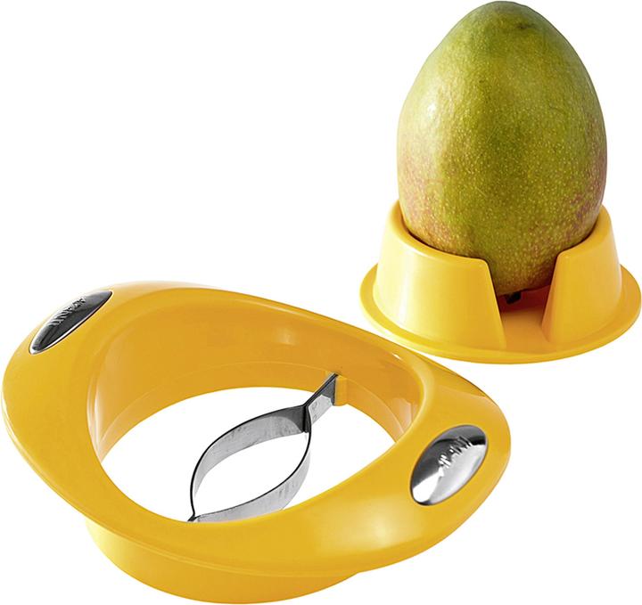 GSD Mango slicer with fruit holder