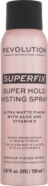 Actual product image Makeup Revolution Super Fix Misting Spray Setting Spray Stay Matte All Day Long 50ml