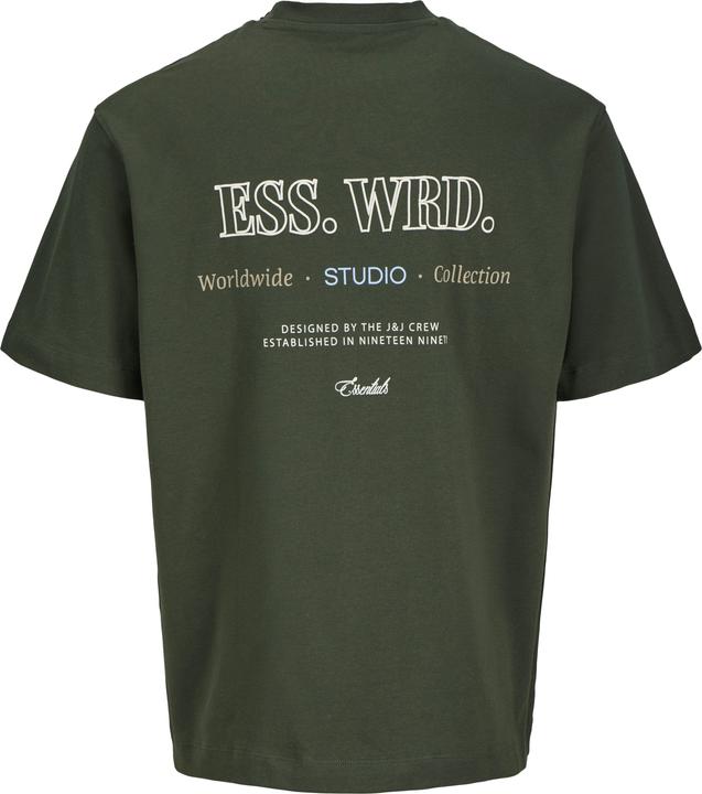 Actual product image Jack & Jones Jjeurban Edge Studio Tee Ss Sn Pls (4XL)