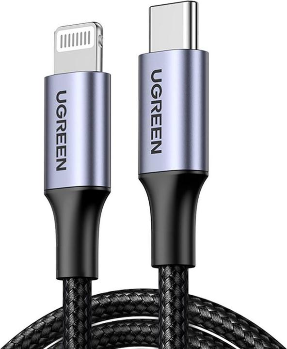 Produktbild Ugreen Lightning zu USB-C 2.0 (1 m, USB 2.0)