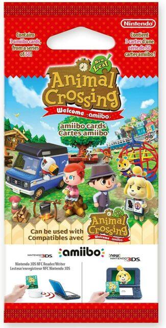 Actual product image Nintendo Animal Crossing: New Leaf amiibo cards (3 pcs.) (Switch)