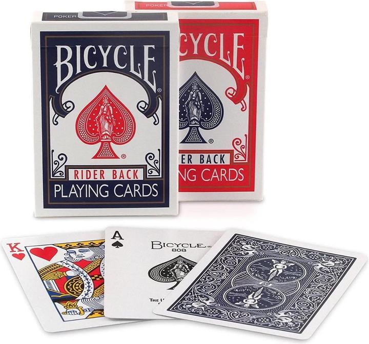 Produktbild Megagic Bicycle Karten rot oder blau (Deutsch)