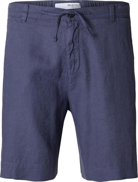 Selected Homme Loose Fit Shorts aus Leinengemisch