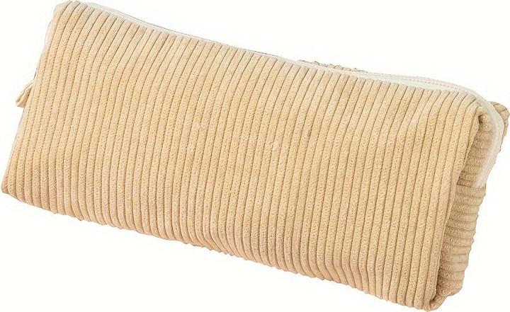 Produktbild Only-Bags.Store Vintage Corduroy Pencil Case - einlagig, einfarbig, einfaches Design für Büro & Klassenzimmer