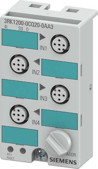 Actual product image Siemens AS-I MOD,K45,4IN,200MA,PNP,ELECTRONIC