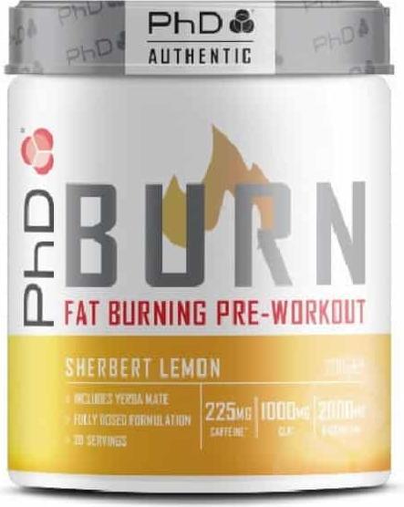 Produktbild PhD Nutrition Burn Pre-Workout (Zitronensorbet, 1 Stk., 200 g)