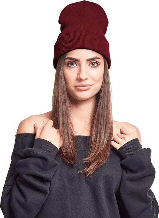 Produktbild Yupoong Flexfit Wintermütze Beanie Strickmütze lang (One Size)