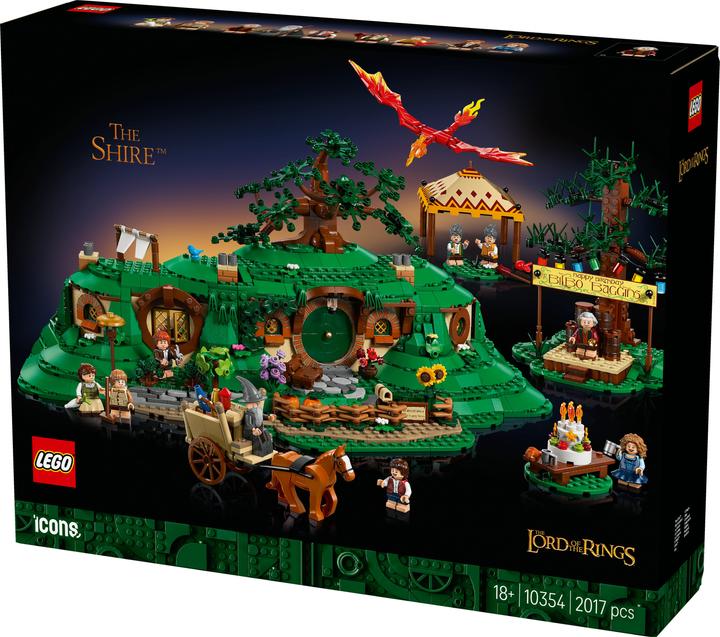 Produktbild LEGO Der Herr der Ringe: Das Auenland (10354, LEGO Icons, LEGO Seltene Sets)